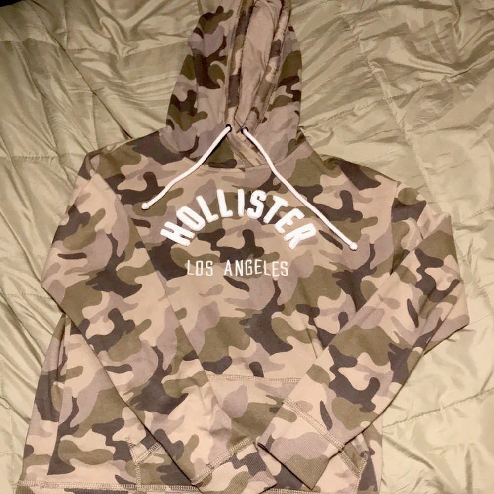 Camo sweater